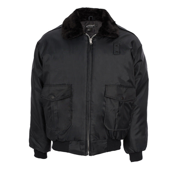 Tact Squad 1000 Nylon Bomber Jacket (Black - 6XL)