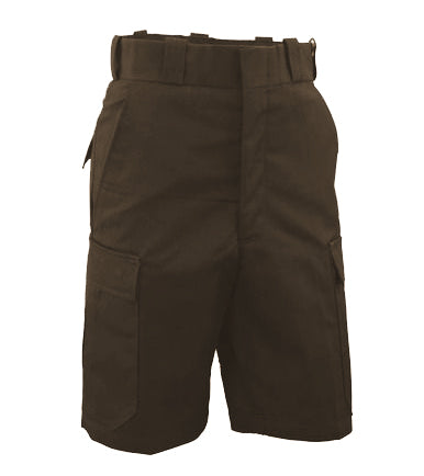 Women's United Uniform Poly Cotton Shorts (Brown)