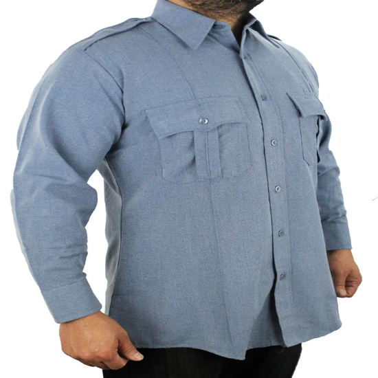 [CUSTOMIZED] FIRST CLASS Long Sleeve Poly/Rayon Uniform Shirt