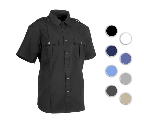 [SAL-SC08-L-CUSTOMIZED] Poly Cotton Short Sleeve Uniform Shirt SALE