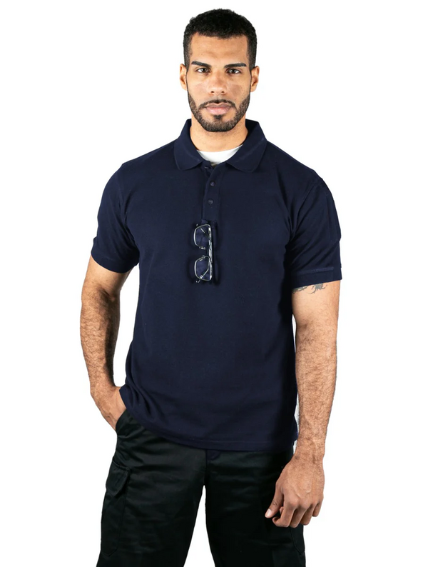 [PS84-M-CUSTOMIZED] Poly/Cotton Tactical Performance Polo Shirt