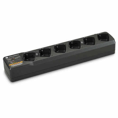 Motorola PMLN6384A RM Series Six-Unit Charging Station (Black)