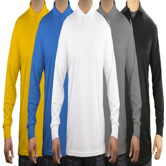 First Class Tactical Performance Long Sleeve Polo Shirt