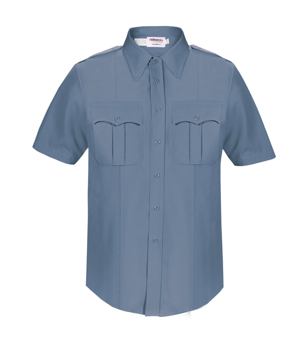 Elbeco DutyMaxx Short Sleeve Uniform Shirt - Mens - Medium Blue