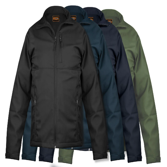 [CUSTOMIZED] Ryno Gear Windproof / Water-Resistant Soft Shell Jacket