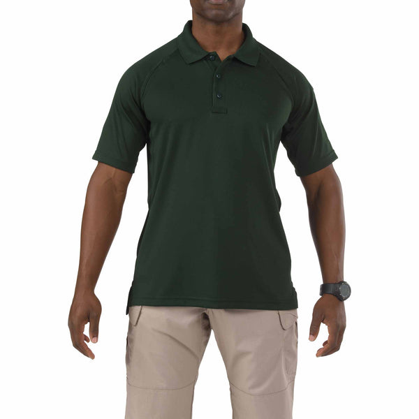 5.11 Performance Short Sleeve Polos (Snag & Fade Resistant)-LE Green-Medium