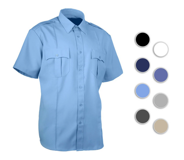 [SAL-SS04-3XL-CUSTOMIZED] Polyester Short Sleeve Uniform Shirt SALE