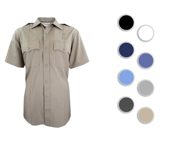 First Class Poly Rayon Uniform Short Sleeve Shirt