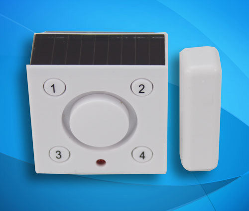 Solar Powered Door/Window Contact Alarm