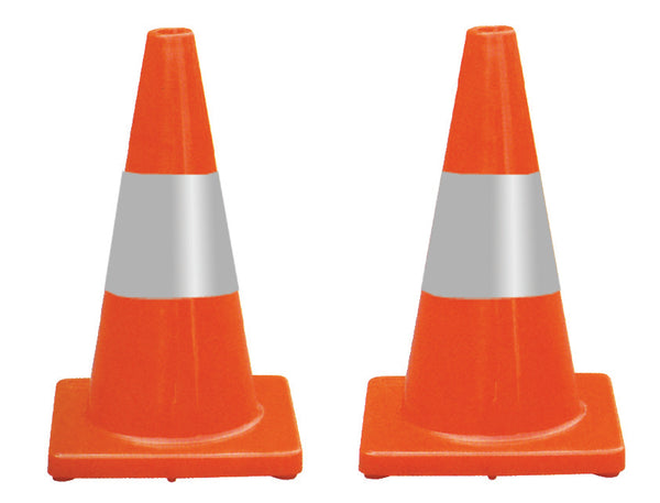 Reflective Orange Safety Cone