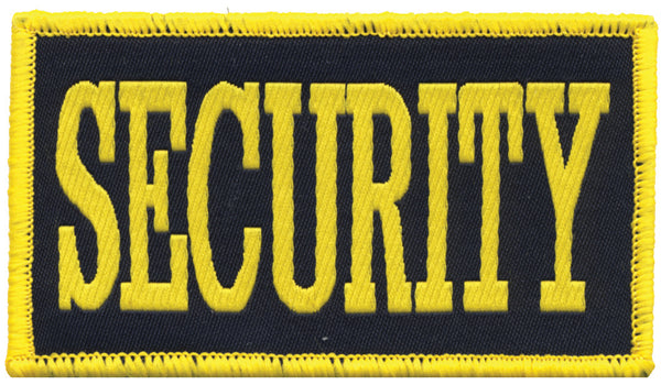 Security Chest Emblem (Gold on Black)