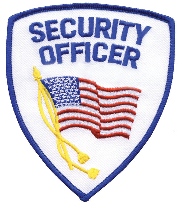 Security Officer Shoulder Emblem (Blue/White)