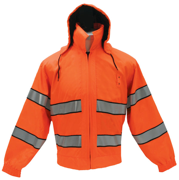 High Visibility Fluorescent Reflective Jacket