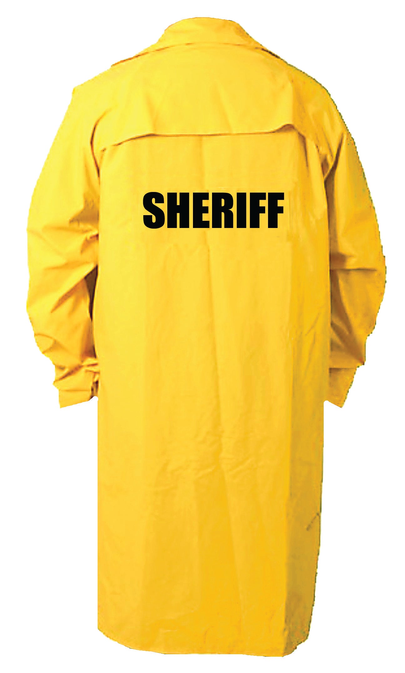 Full Length Raincoat With Security and Sheriff Uniform Warehouse Security Uniforms Police Uniforms Lightbar Equipment