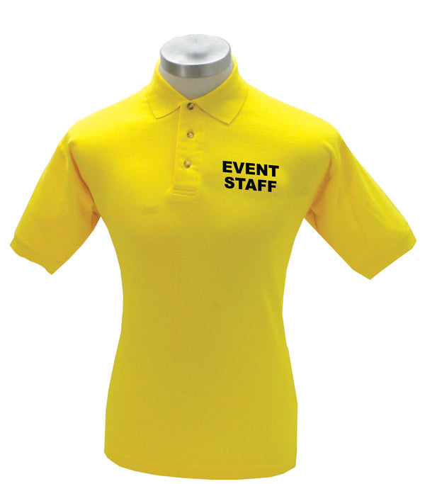 Event Staff Polo Shirt (Yellow)