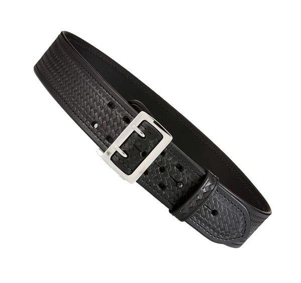 Aker Sam Browne Basket Weave Leather Duty Belt