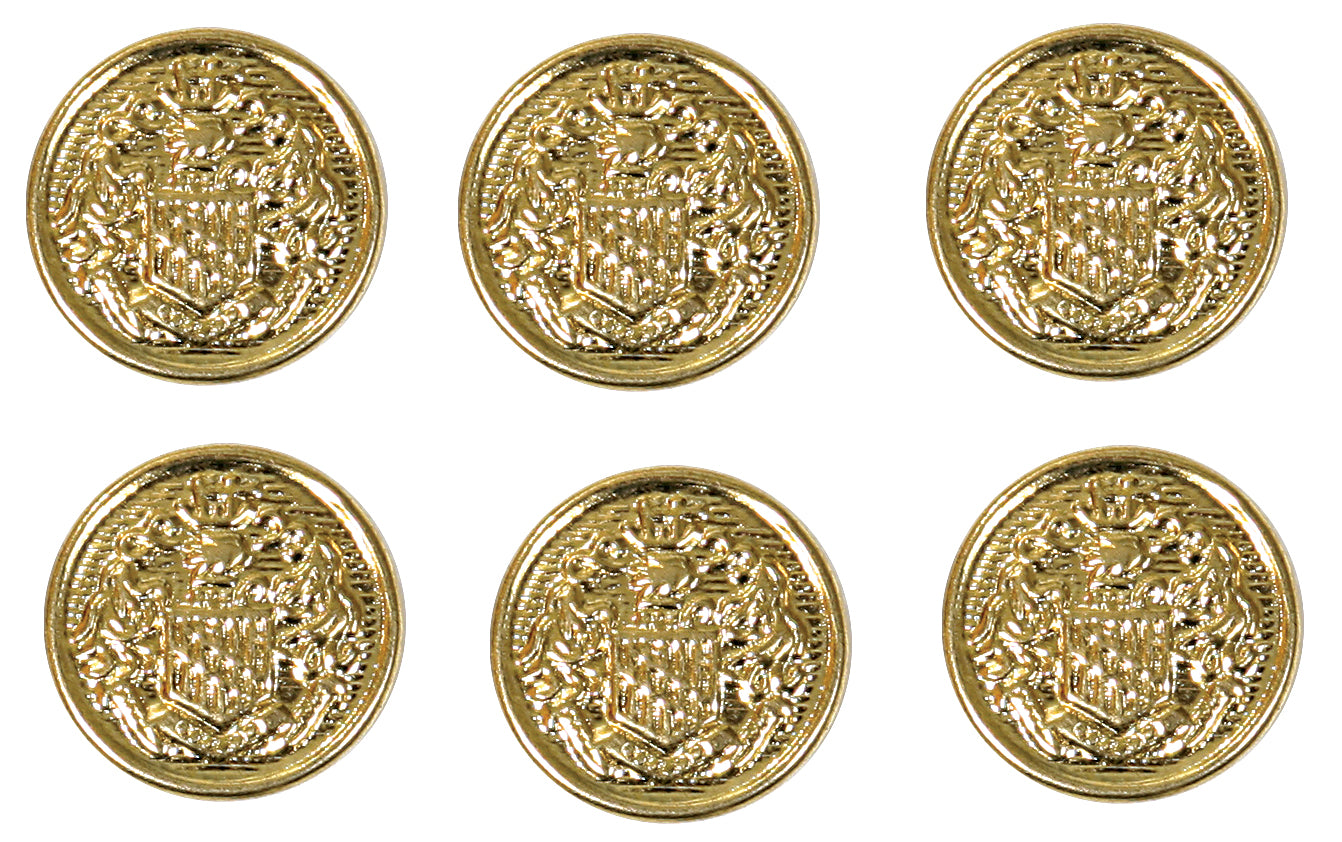Gold Replacement Buttons (Set of 6) – Uniform Warehouse: Security ...