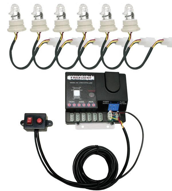 120 Watt Strobe Hideaways Set