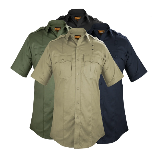 [TS312-4XL-CUSTOMIZED] Cotton Mechanical Stretch Tactical Shirts