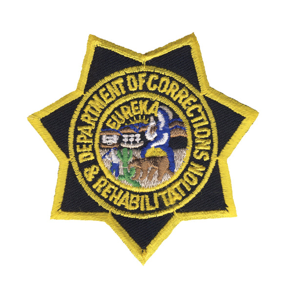 CA Dept. Of Correction Rehabilitation Chest Patch (3" X 3")