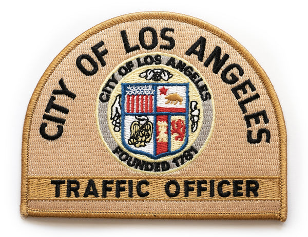 City of Los Angeles Traffic Officer Patch (4.75" x 3.75")