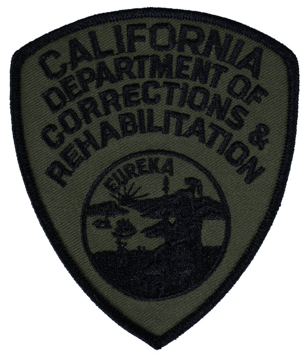 CA Dept. of Correction Rehabilitation OD Shoulder Patch (4 ½“ X 3 ¾“)