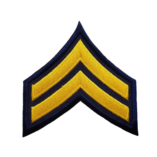 Police Ranks Single Chevron And Rocker Badges & IDs: Patches & Chevrons: Rank Chevrons – Uniform Warehouse ...