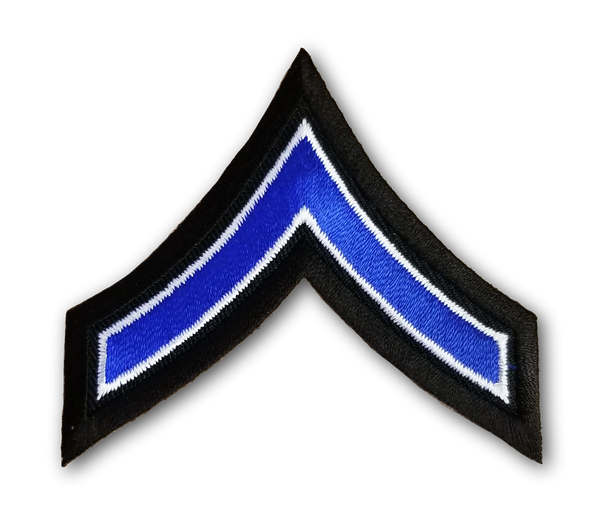 Police Ranks Single Chevron And Rocker Badges & IDs: Patches & Chevrons: Rank Chevrons – Uniform Warehouse ...