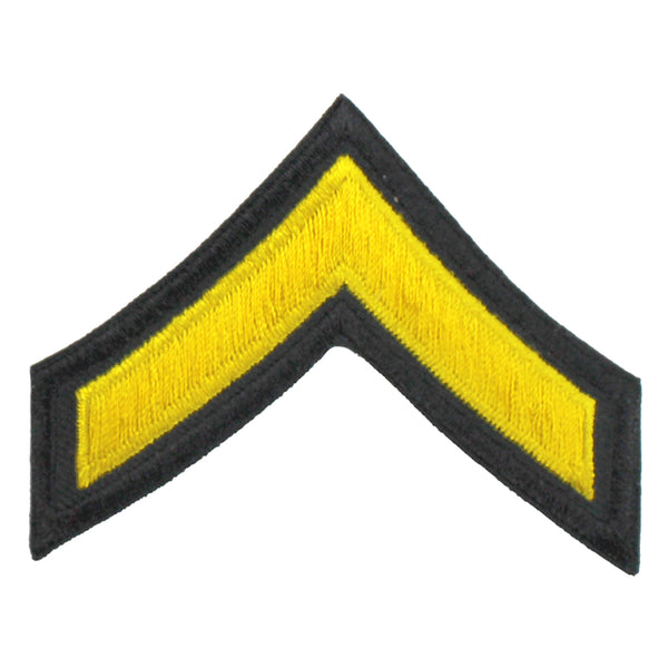 PFC Chevron (Gold on Black)