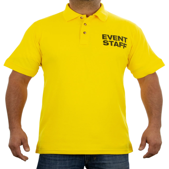 [CUSTOMIZED] First Class Event Staff Polo Shirt