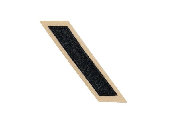 Dept. of Traffic Service Stripe Hashmarks (Black on Tan)