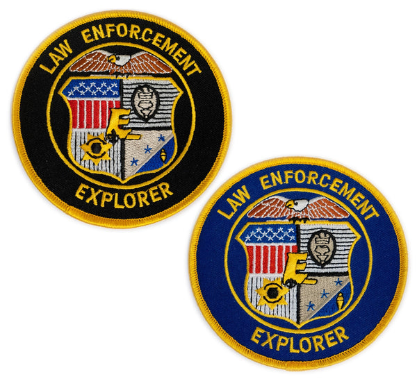 Law Enforcement Explorer Circular Patch