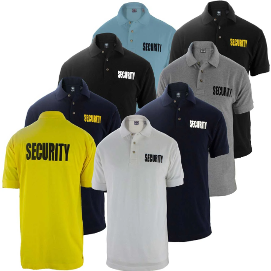 [PS45-M-CUSTOMIZED] First Class Utility Security Polo Shirt