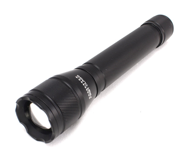 10W Cree LED Aluminium Flashlight (Batteries Included)