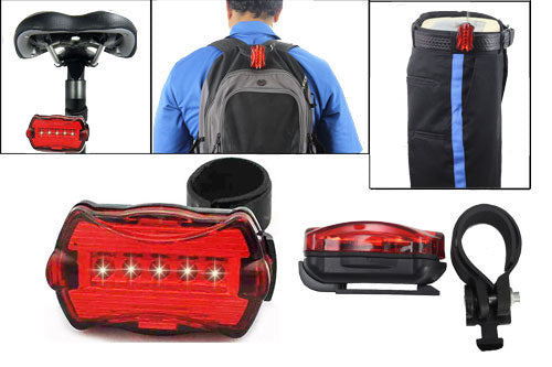 5 LED Rear Bicycle Light