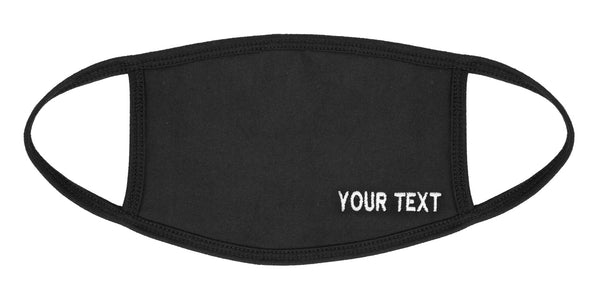 Custom Text Reusable Washable Face Mask