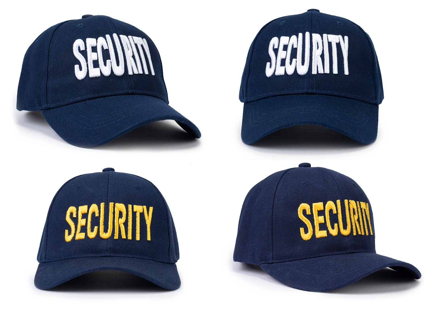 Black and Navy Caps with ID on Front – Uniform Warehouse: Security ...