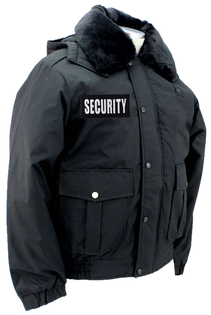 All Season Deluxe Bomber Jacket with Reflective Security ID – Uniform ...