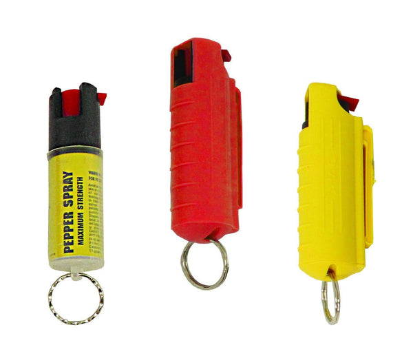 Small Pepper Spray With Hard Case & Key Ring (0.5 oz.)