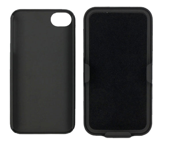 iPhone 5/5s Shell Holster Combo Belt Clip Case (Black)