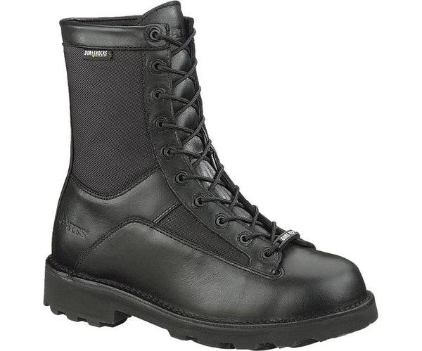 Bates 8" Durashocks® Lace-To-Toe Side Zip Boot Medium (Black)