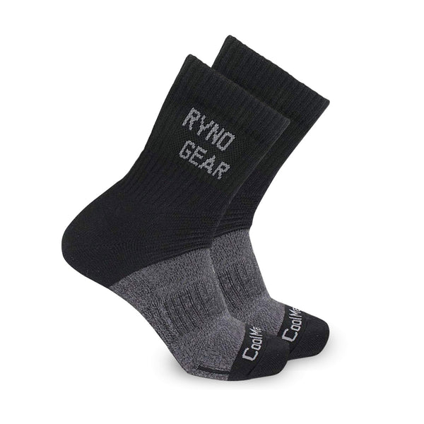 Ryno Gear CoolMax 4" Crew Socks