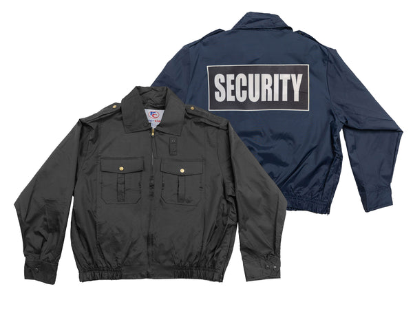 Elite Windbreaker with Security Back Emblem