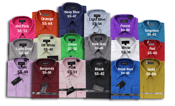 Dress Shirts - Short Sleeve