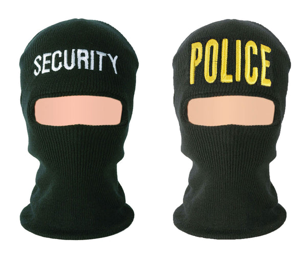 Embroidered Ski Masks with ID (Security & Police)