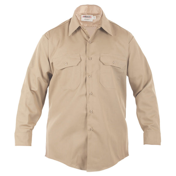 Elbeco L.A County Sheriffs Class B Long Sleeve Shirts for Men (Tan) - 4532