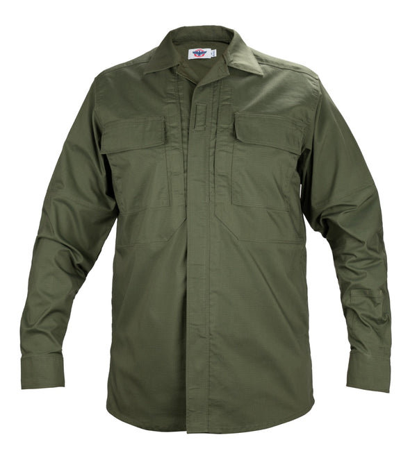 Long Sleeve Tactical Poly Cotton Rip-Stop BDU Shirt