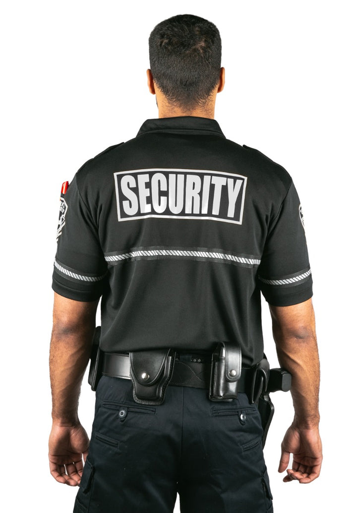 First Class Security Badge and Patch Patrol Polo Shirt – Uniform ...