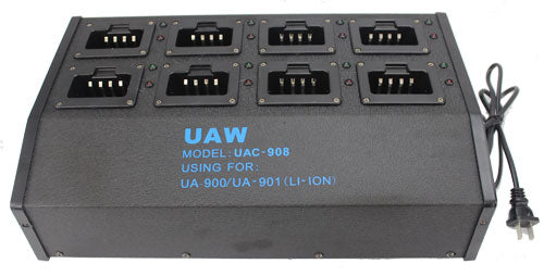 8 Radio Rapid Li-ion Battery Charging Station for UA900 and UA901