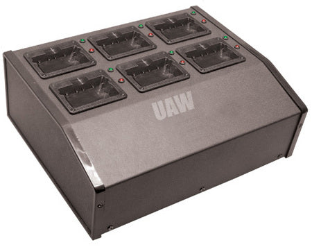 6 Radio Rapid Li-ion Battery Charging Station for UA400/UA401/UA550/UA551